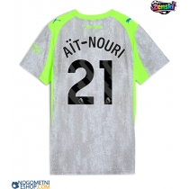 Ženski Nogometni dresi Manchester City Rayan Ait-Nouri #21 Tretji 2025-26 Kratek Rokav